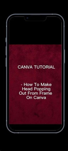 How To Make Head Popping Out From Frame On Canva #hyperdocs #vooks #classycreations #autodraw