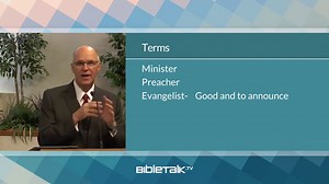 The Role of the Preacher