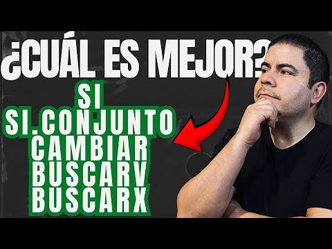 En qué se parecen las funciones SI, SI.CONJUNTO, CAMBIAR, BUSCARV y BUSCARX en Excel