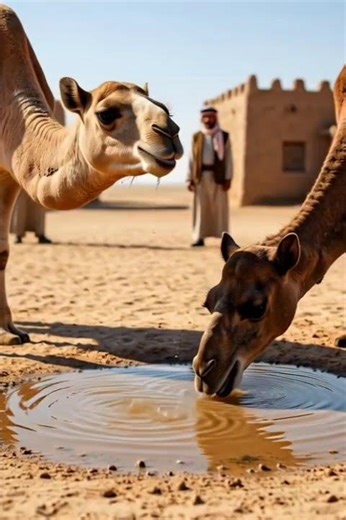 Life of Desert People | Camels Moving After Rain | Documentary Style #camelrace #camelrock #shorts