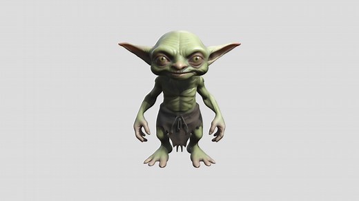 Ultra realistic goblin - Download Free 3D model by fluffymon420