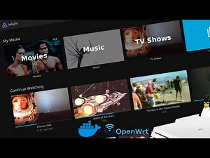 Setup Jellyfin Media Server on OpenWrt using Docker | Detailed Tutorial
