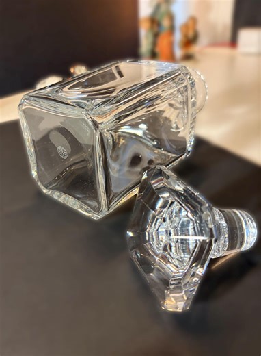 Vintage Baccarat Crystal Decanter With a Faceted Stopper - Etsy