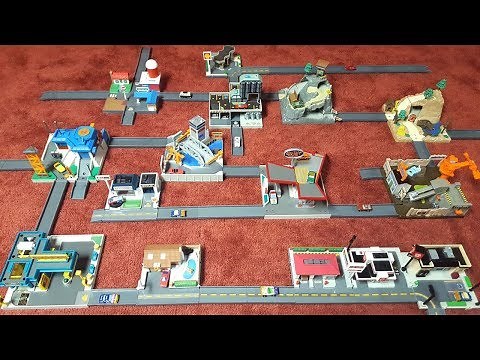 Micro Machines Hiways & Byways and Street Corners Layout