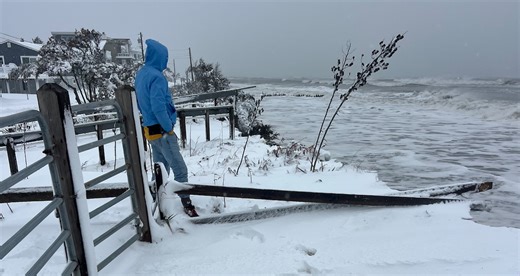 Flooding, beach erosion observed across Jersey Shore as winter storm lingers