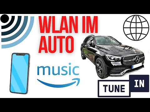 WLAN Hotspot im Auto! Amazon Music und TuneIn im Auto nutzen