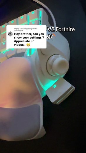 Replying to @amirgeorgievv here are the best Fortnite settings for your Tartarus 🙏🏽