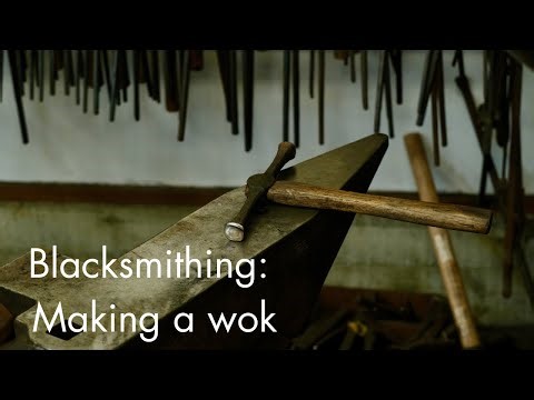 Blacksmithing: Making a Wok at Newquist Forge