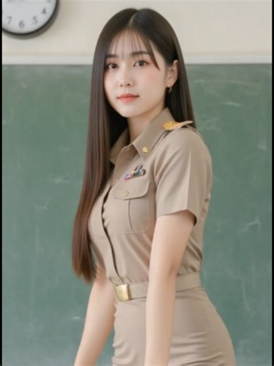 #สาวสวยน่ารัก #ครูน่ารัก #ภาพai #aiเคลื่อนไหว #aiครู