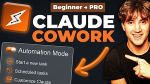 Beginners Guide to Claude Cowork for Task Automations, Folders, Skills & Schedules