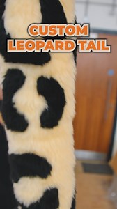 Check out this beautiful custom leopard tail we just made! 😻 If you need a custom tail, ears or wings for your cosplay or fursona, let us know and we can make any design you like! 🤩 #cosplay #fursona #leopard #leopardtail #customdesigns #handmade #animatronics | The Tail Company