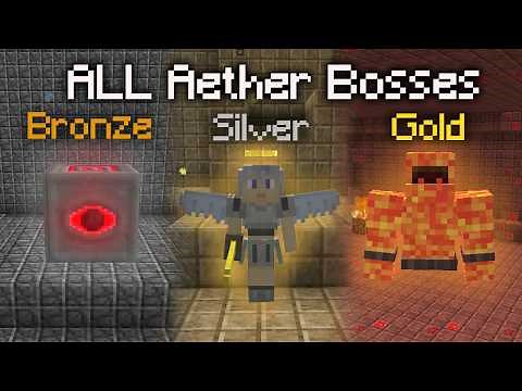 Minecraft AETHER Mod - All Bosses