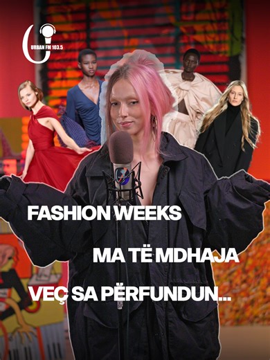 Moda këtë sezon jo veç trende, po luftë kreative mes katër qyteteve New York, London, Milan, Paris secila me energji krejt tjetër.👠 New York-u erdhi sharp, serioz me “corporate core”, Londra e theu rregullin ma shumë eksperiment, Milan-i solli përzierje mes trashëgimisë edhe freskisë, Parisi e ktheu krejt në spektakël pasarela si teatër. Katër qytete, katër botë.🌎 Cilën energji e ndjeve ma shumë ti? Urban FM 103.5 www.radiourban.fm #fyppp #urbanfmradio #trendingnow #fashionweek #london #paris 