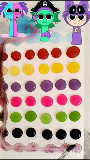 colour mixing #colormixingmagic #painting #art