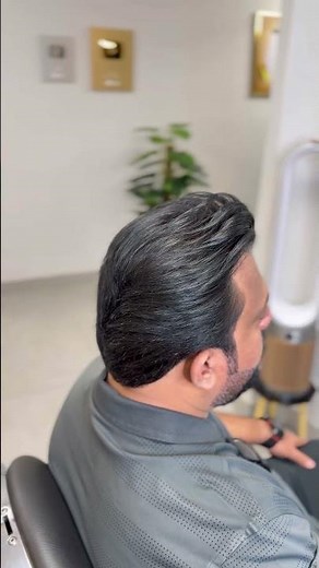 Men’s Hair Transformation: Businessman Haircut & Beard Design in Dubai #Haircut #Beard #DubaiBarber