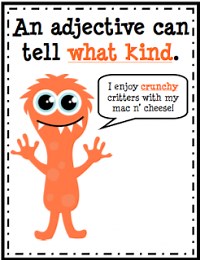 Game: The correct adjective