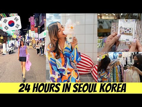24 HOURS in SEOUL KOREA🇰🇷 || Shopping, Cafes & Underground Markets