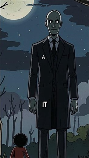 The origin story of the slender man #slenderman #scary #terror #animation #tale#DidYouKnow