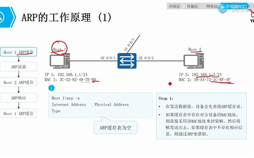 11.ARP工作原理及完整实验_bilibili