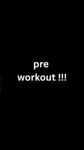 How does Pre workouts 'work'