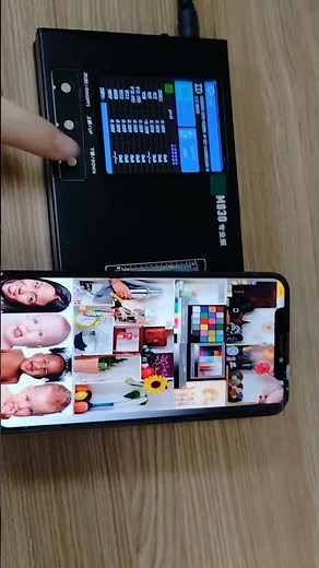 M830 LCD TESTER IDENTIFY THE FLEX CABLE AUTOMATICALLY