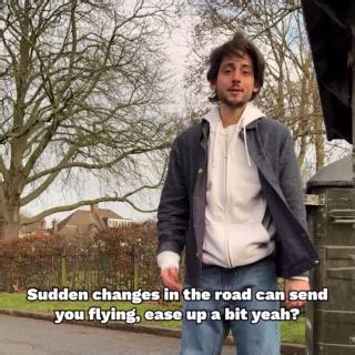 Hidden dips and twisty roads can throw up unexpected surprises. When you're going a little too fast, you have less time to react. Pushing it ain’t worth it. THINK! | THINK Road Safety