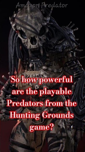 #film #predator How powerful is the Predators from Hunting Grounds? #predatormovie #huntinggrounds