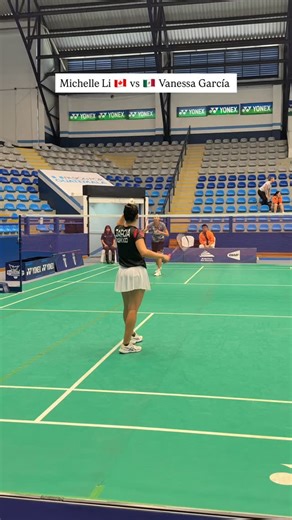 Michelle Li 🇨🇦 vs 🇲🇽 Vanessa García at the Pan Am M&F Cup 2026! 🔥🏸 | Badminton Pan Am