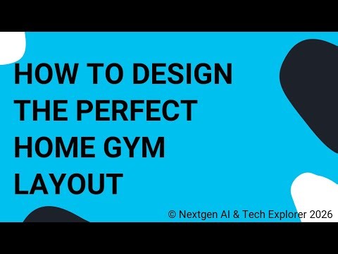 How to Design the Perfect Home Gym Layout
