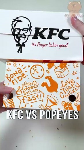 KFC VS POPEYES Fried Chicken