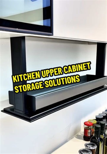 Effortless Kitchen Upper Cabinet Storage Solutions