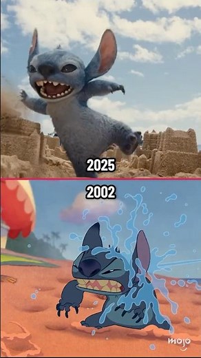 Stitch: Animated vs. Live Action!