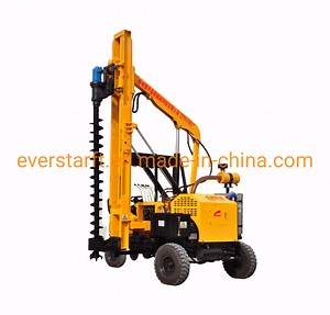 [Hot Item] Road Safety Mini Piling Rig for Highway Guardrail Construction
