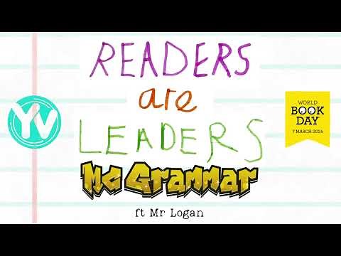 Readers are Leaders (World Book Day Song 2024) | MC Grammar 🎤 | Kids Songs 🎵 | Songs for Kids 🎵