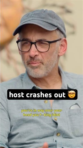 host CRASHES OUT on David Wain 🤯 #funny #davidwain