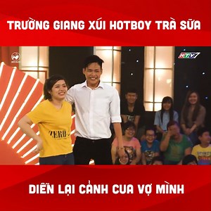 7.1M views · 2.6K reactions | Trường Giang xúi hotboy trà sữa diễn lại cảnh cua vợ mình ------------ ©️ Nội dung được khai thác và bảo vệ bản quyền bởi Điền Quân Group #DienQuan #ThachThucDanhHai | Giọng Ải Giọng Ai | Facebook