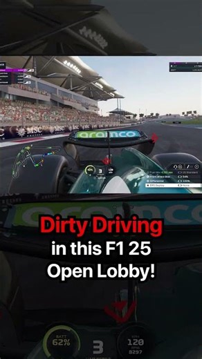 F1 25 DIRTY DRIVERS! #formula1