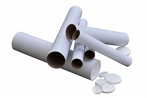 Mailing Tubes, Postal Tubes, White Cardboard Mailing Tubes, Spiral Tubes, Postal Tubes, Artwork Tube