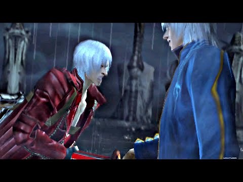 Vergil Beats Dante & Dante Transforms First Time Cutscene - Devil May Cry 3 HD Remaster PS5 (4K UHD)