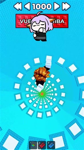 This infinite descent is absolutely insane #roblox #satisfying #shorts