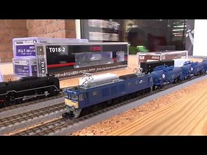 Japan Z scale Tank Train with PRMLOCO EF64 & Rokuhan / PRMLOCO Tank Cars