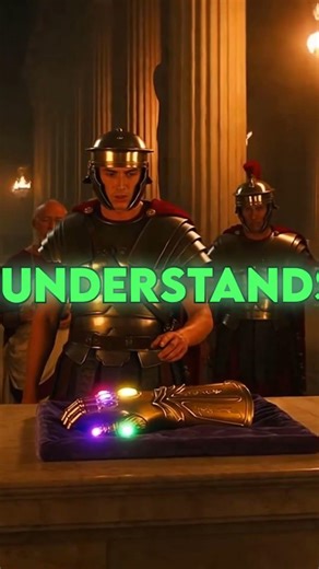 What if someone had the Infinity Gauntlet in Ancient Rome? 🤯⚡#shorts