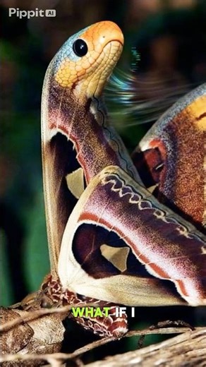 The Moth with Snake Wings: Nature’s Most Terrifying Illusion