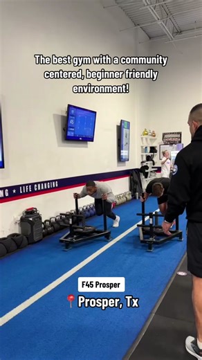 Discover F45 Prosper, your go-to local gym! Step into F45 and experience an all-level, community-driven workout environment that thrives on friendly competition. 💪 #ProsperFitness #prospertx #fitness #celinatx
