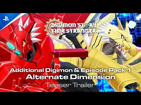 Digimon Story Time Stranger - Episode Pack 1: Alternate Dimension Teaser Trailer | PS5 & PS4 Games