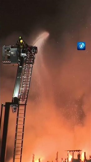 Großbrand in Glasgow. #schottland #tagesschau #nachrichten