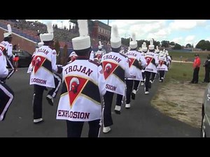 VSU TROJAN EXPLOSION MARCHING BAND MILITARY APPRECIATION DAY 2015