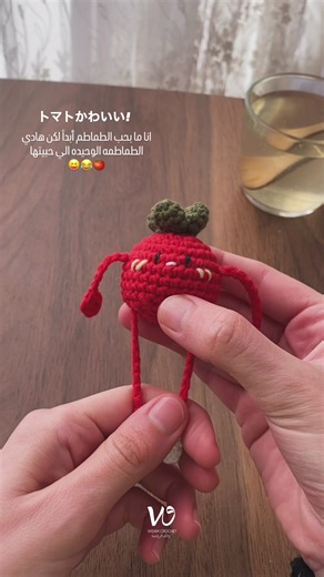 Cute Tomato Crochet Tutorial