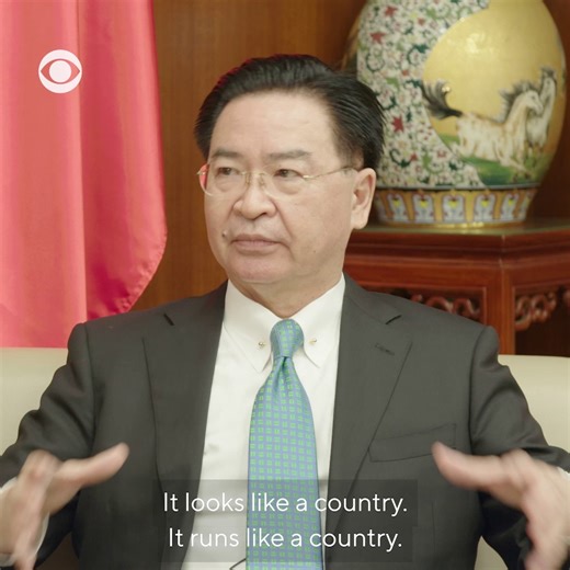 “If we accept the ‘One China’ principle, that means it's the end for the existence of Taiwan,” says Joseph Wu, Minister of Foreign Affairs of the Republic of China. Stream a new CBS Reports documentary on how Taiwan is building resistance amid threats from China https://cbsn.ws/3Mn7ES0 | CBS News