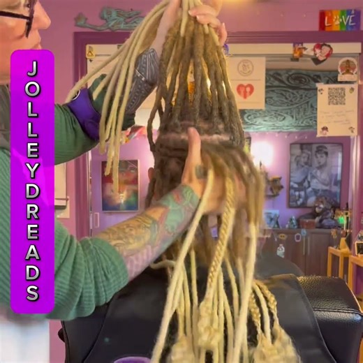 Dreadlock maintenance, 100% product free/gentle #Dreadlockmaintenance #ocala #dreadlock #dreadlocks